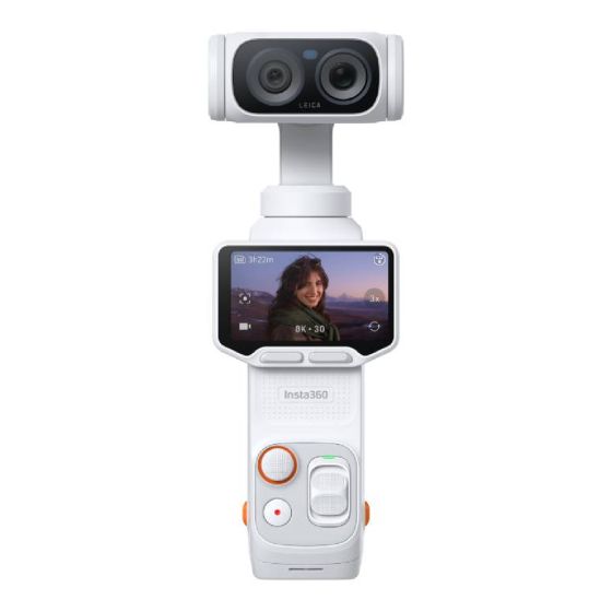 Insta360 - Luna Ultra 8K 徠卡雙鏡頭旗艦三軸雲台相機 (標準套裝)(月光白) CR-PD-47693