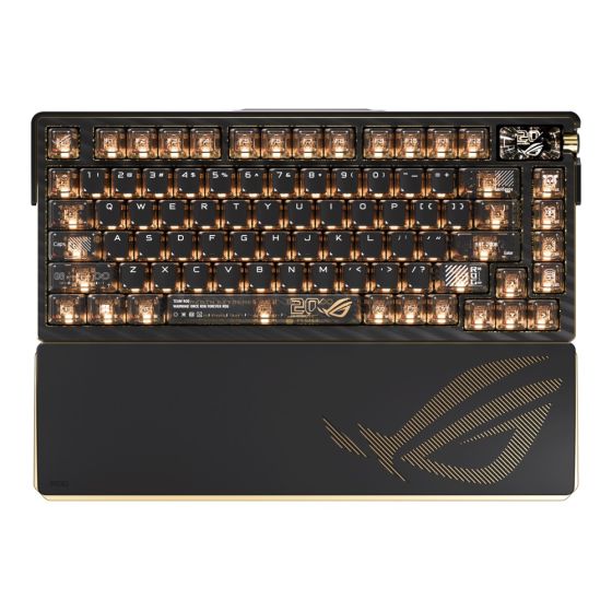 [預購] ASUS - ROG Azoth Extreme Edition 20 三模無線機械式鍵盤 (20週年紀念版)(ROG NX Storm 段落軸)(預計貨期為8月初) PD-47702