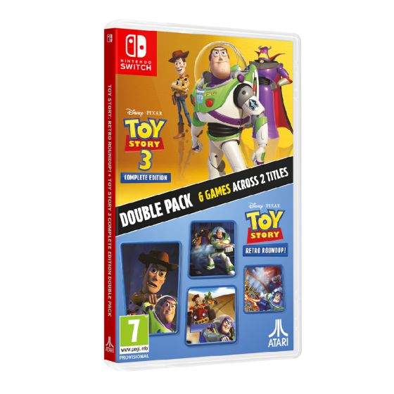 Nintendo - NS《玩具總動員：復古合輯 & 玩具總動員3：完整版》遊戲軟件 (日中版) CR-PD-47795