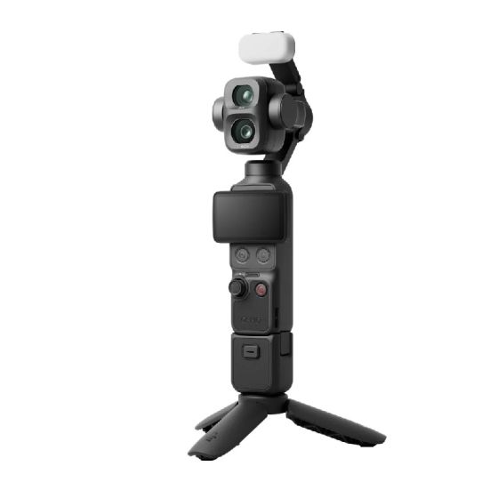 DJI - Osmo Pocket 4P 手持拍攝裝置 (Vlog 套裝)(經典黑) CR-PD-48541