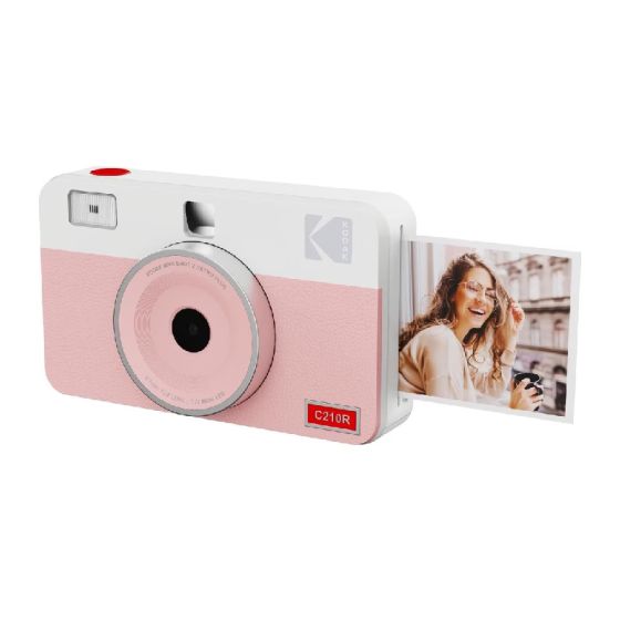 Kodak 柯達 - Mini Shot 2 Retro 即影即有相機+相片打印機 (粉紅色) CR-PD-48634