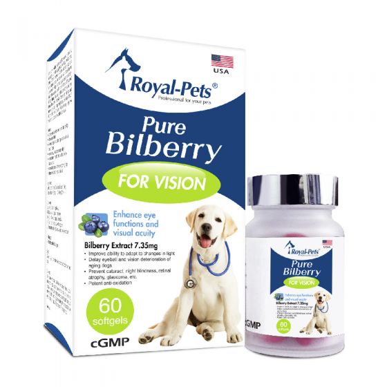 Royal-Pets - 純正藍莓 60粒軟膠囊 PE-RO08