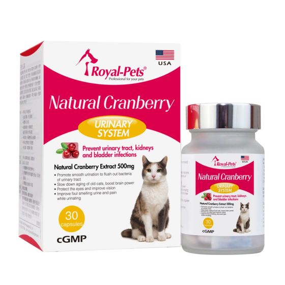 Royal-Pets - Natural Cranberry 30 capsules PE-RO13