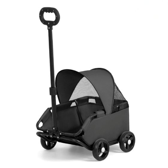 JARDKIDS - 輕便寵物可折疊加大遮陽棚手拉車 (座艙:52 × 35 × 26cm)(多色選擇) petsthing-3739