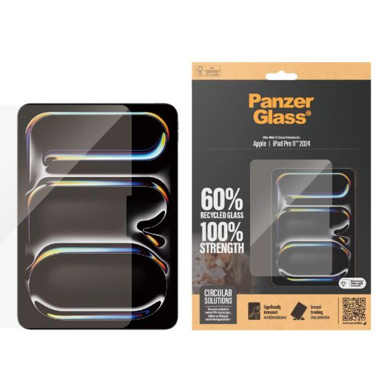 PanzerGlass™ – 耐衝擊 防刮 高清螢幕保護貼適用於iPad Pro 11" (M4) PG-2831