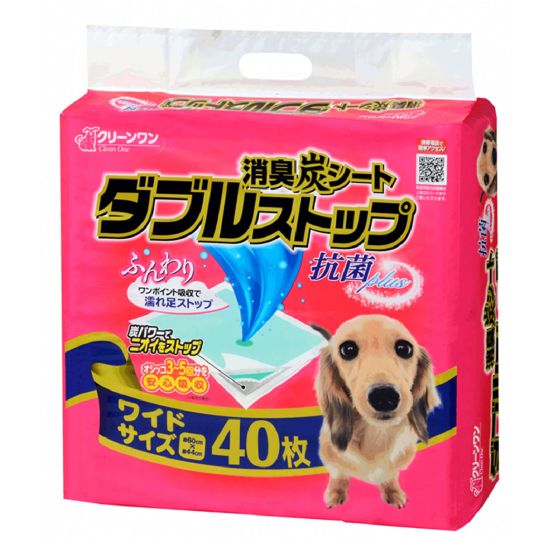 Clean One - 雙層除臭尿墊 - 加碳芯Wide(60x44) 40P ( 2件)
  CR-PL4990968117956