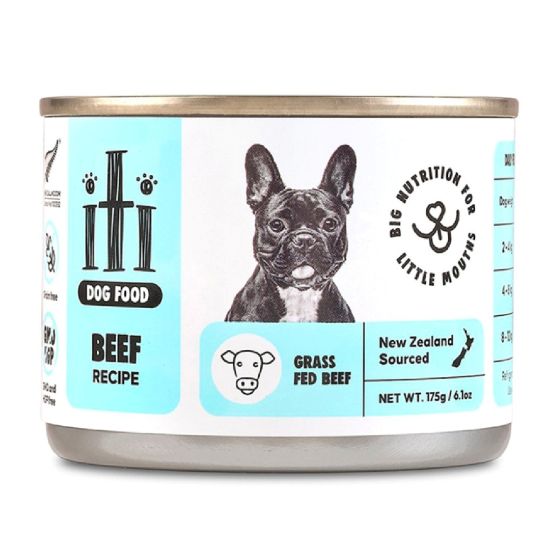ITI (紐西蘭品牌) - 天然無穀物 (牛肉) 狗主食罐 175g (1箱=24件) CR-PL763769047838