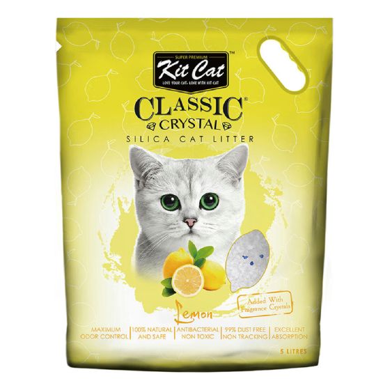 Kit Cat - 天然水晶貓砂(檸檬香味) 5L ( 2件) CR-PL8858788708470