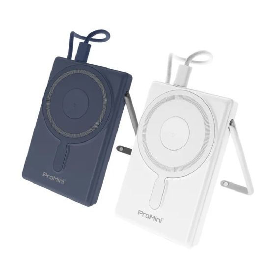 ProMini - 10MW+ 磁吸3合1無線快充流動電池 [黑色/白色] PM_10MW_P_ALL
