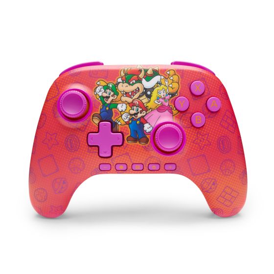 PowerA - NSW 2 Advantage Wireless Controller - Mario And Friends - NSGP0548-01C