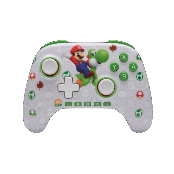 PowerA - NSW 2 Advantage Wireless Controller - Mario & Yoshi - NSGP0569-01C
