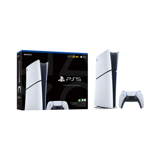 PlayStation®5數位版主機 (纖薄版)