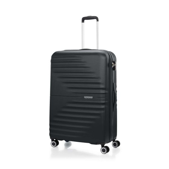 American Tourister - TWIST WAVES 行李箱 77厘米/28吋 TSA RL (黑色)