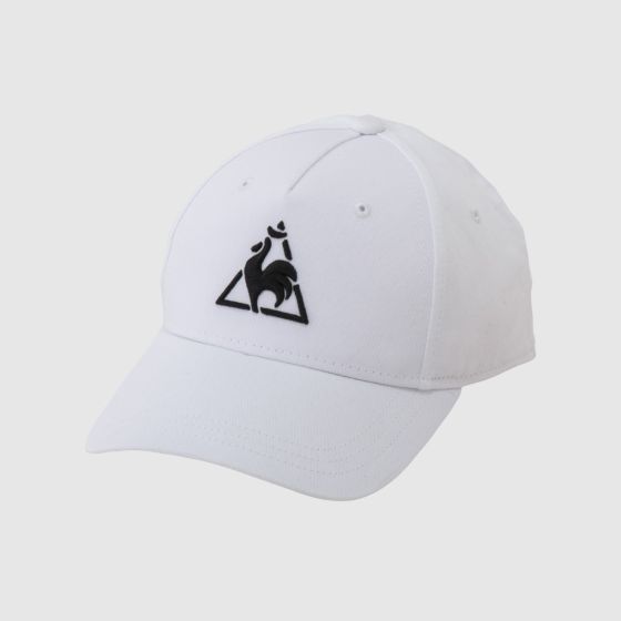 Le Coq Sportif 經典商標鴨舌帽-白色 (QMBPJC23-WHT) CR-QMBPJC23-WHT