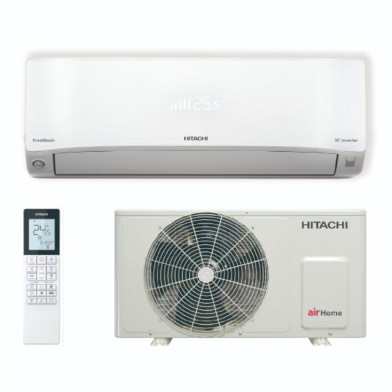 Hitachi - 1.5HP Slim Inverter Heat Split Air Conditioner RAKXH12HDK RAKXH12HDK