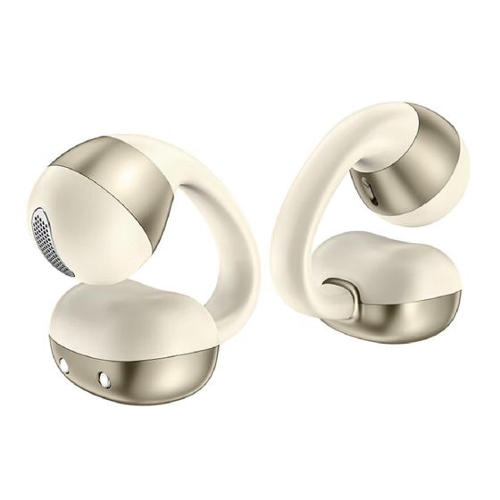 Recci - 真無線夾耳式藍牙耳機 REP-W130L [黑色 / 金色] REP-W130-MO