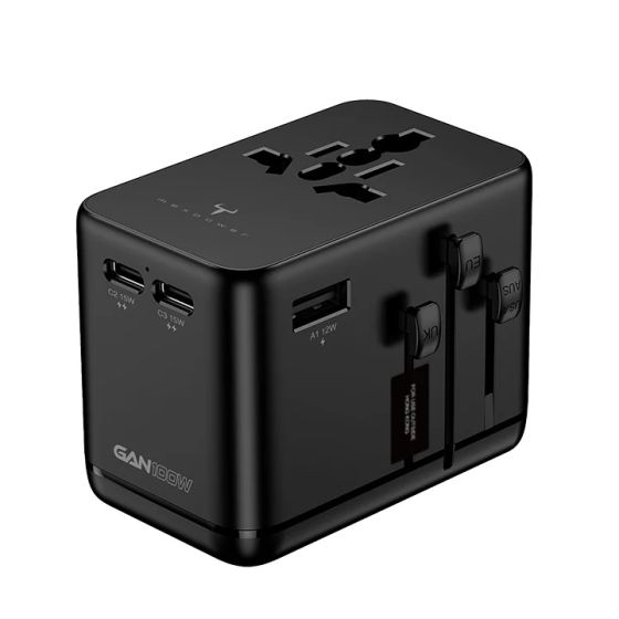 2theMax - RGS100 100W 4-Port GaN Travel Power Adaptor