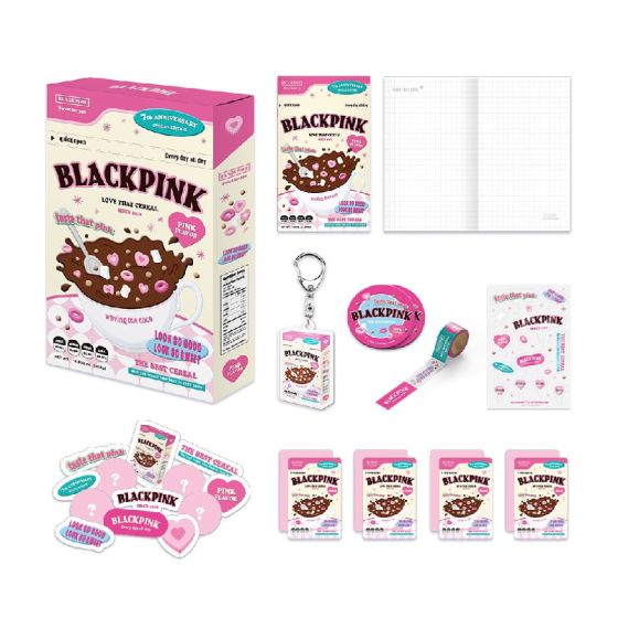 BLACKPINK 2023 DEBUT ANNIVERSARY CEREAL DECO KIT