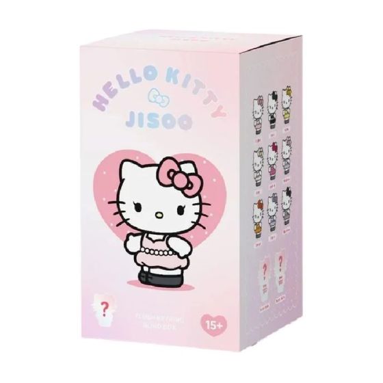 (現場取貨) Blackpink - HELLO KITTY X JISOO PLUSH KEYCHAIN 公仔盲盒 RL-JISOO-BLINDBOX