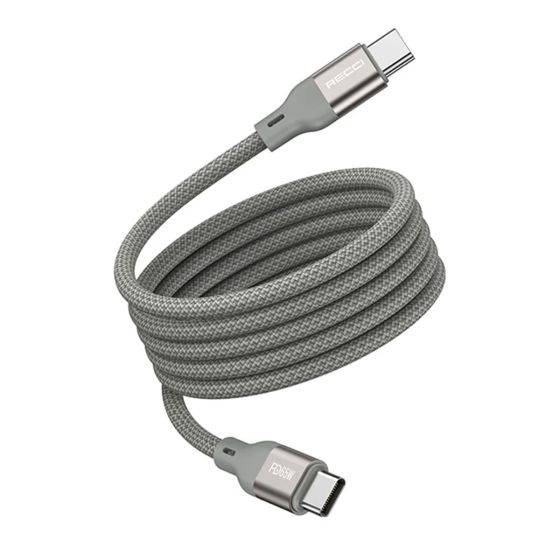 Recci USB C to USB C Magnetic PD 65W 1M Fast Charging Data Cord Cable RS23CC