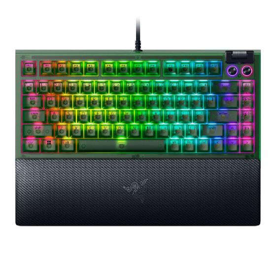 Razer - BlackWidow V4 75% 可換軸 機械式電競鍵盤 (多種款式) RZ-BWV475HS-MO