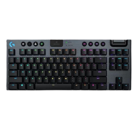 Logitech - G913 TKL Lightspeed RGB 無線機械式鍵盤 (黑/白)GL 觸感軸 / 敲擊感軸 / 線性軸)