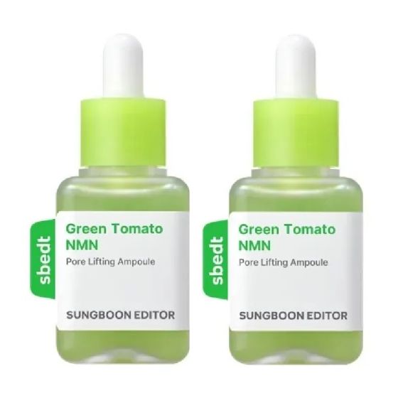 Sungboon Editor - 2支裝- 綠蕃茄NMN立體塑顏毛孔精華 40ml CR-SE-GN_TMT_NMN_2