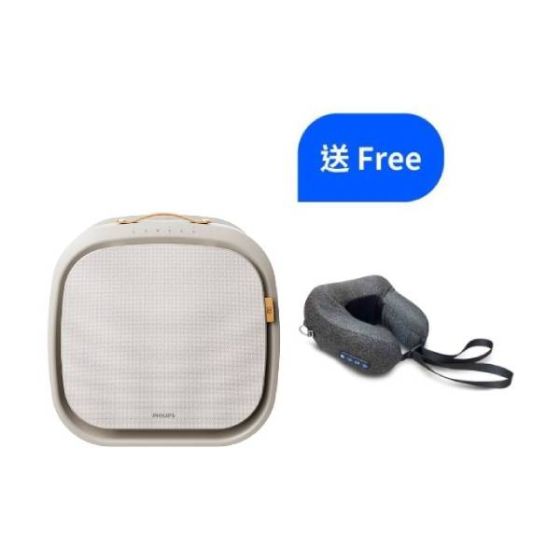 飛利浦 - 3000 系列 寵物空氣清新機 AC3360/10 送 OTO NS-007 按摩震動頸枕 (價值: $899)