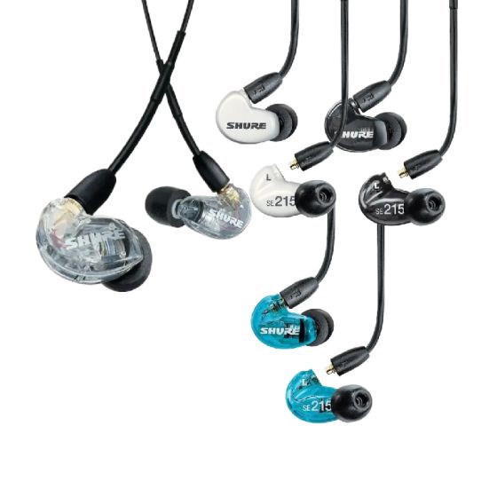Shure - AONIC 215 隔音有線入耳式耳機 SHURE_SE215DY_ALL