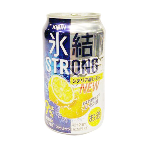 麒麟 - 冰結汽酒 檸檬味 5% 350毫升 (1支 / 6支 / 24支) (平行進口貨品) SICILY_LEMON_ALL