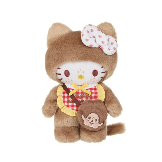 MINISO - Monchhichi萌趣趣Hello Kitty合作款 Hello Kitty格子