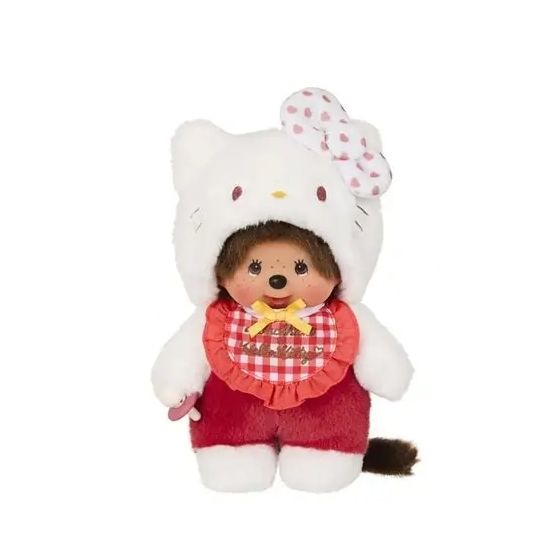MINISO - Monchhichi萌趣趣Hello Kitty合作款 萌趣趣格子