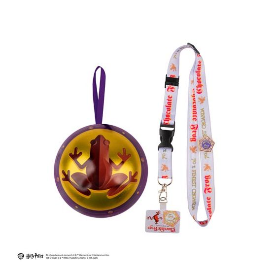 Matrix - Cinereplicas - 哈利波特 - 節日限定 證件帶＋胸針 - 巧克力蛙款 CR-HARRY0024