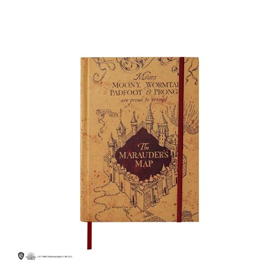 Matrix - Cinereplicas - 哈利波特 - 筆記本 - 折疊版劫盜地圖筆記本 HARRY0085