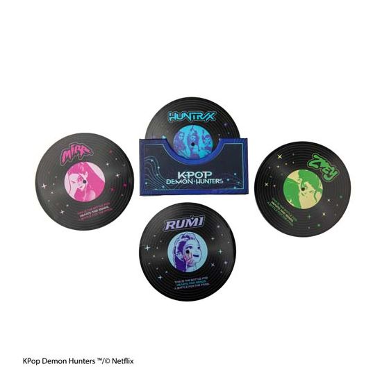 Matrix - KPop 獵魔女團 -四件杯墊組－《獵人與惡魔》原聲配樂 KPOP0013