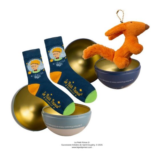 Matrix - Cinereplicas - 小王子 - 節日限定 - 小王子最偉大旅程襪子及小王子吊飾絨毛公仔 CR-LEPETITPRINCE030