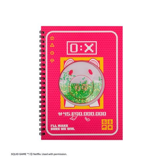 Matrix - 魷魚遊戲筆記本 - 金豬錢罌 CR-SQUID0041