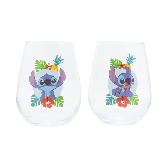 (現場取貨)電子券-Paladone - 史迪仔玻璃杯2隻套裝