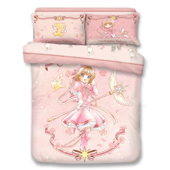 Uji Bedding - 1000針絲般綿卡通床品套裝 - 百變小櫻 (多款尺寸) SSS-SK2601-MO