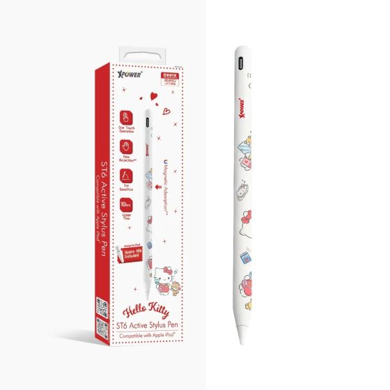XPower x Sanrio Hello Kitty ST6 Magnetic Active Stylus Pen (iPad only)