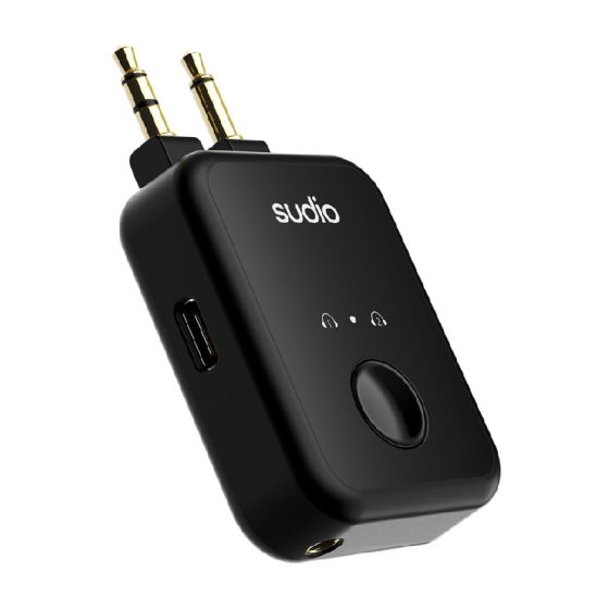Sudio - FL2 無線藍牙航空轉接器 (黑色) SU-FL2BK