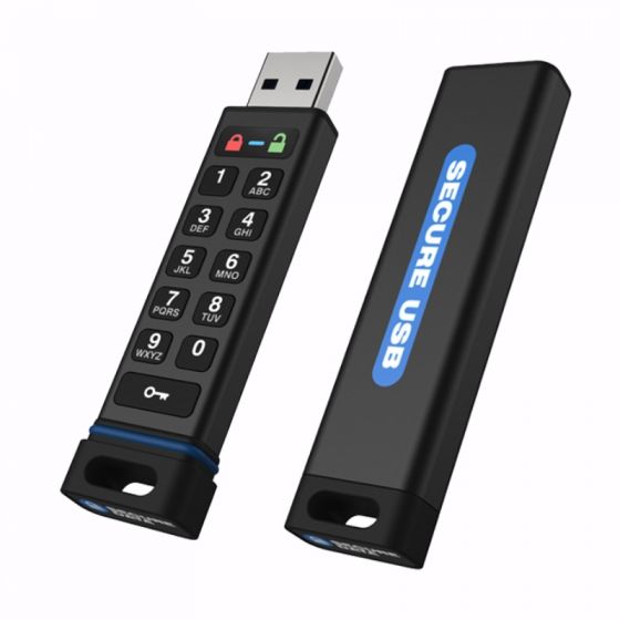 SU-KP-USB_all SecureData - SecureUSB KP HARDWARE ENCRYPTED USB Flash Drive with Keypad Authentication (8GB / 32GB / 64GB)