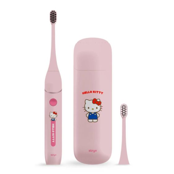 Stryv - Sanario 旅行電動牙刷 (配隨身消毒盒) - Hello Kitty SVHKTT52-01
