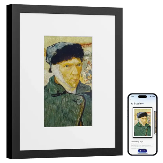 SwitchBot - AI Art Frame E-ink Spectra 6 Display - 7.3"