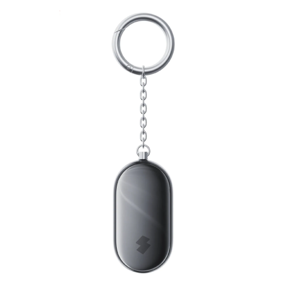 SwitchBot - Safety Alarm Ultra-Loud Alarm & Flashing Light Works With Apple Find My