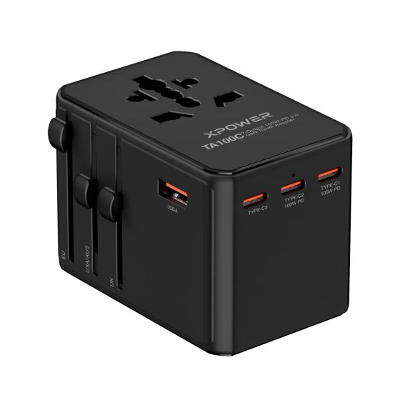 Xpower - TA100C 7 Output PD 100W Gan Traver Adapter