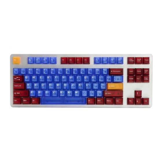 太豪 - ABS透光Cubic Profile-113鍵 taihao-absblcp