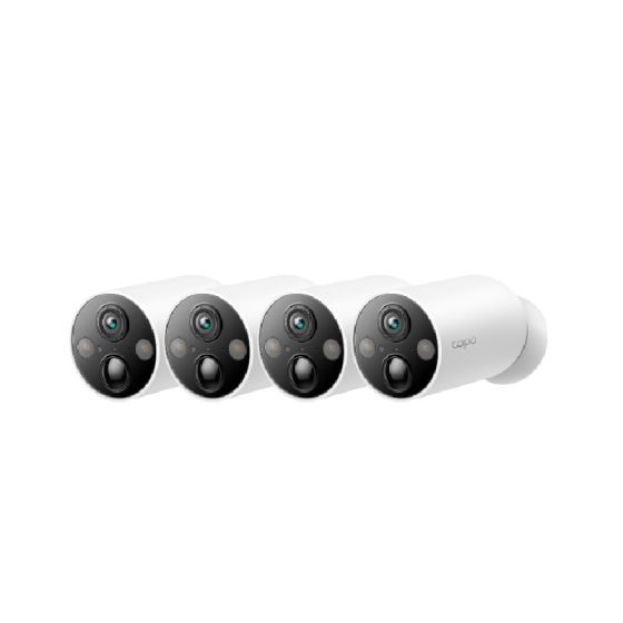 TP-LINK - Tapo C425 4件裝 2K 4MP 戶外安全電池攝影機