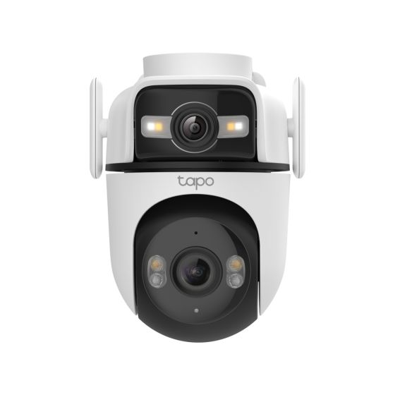 TP-LINK - Tapo C545D 2K 3MP 戶外雙鏡頭旋轉式高清攝影機