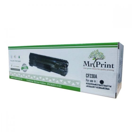 Mr. Print - HP 30A CF230A 黑色兼容碳粉/代用碳粉 TB-CF230A